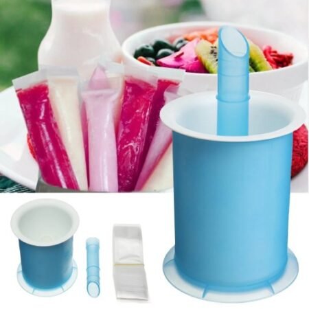Popsicle Maker With Reusable Pop Sleeves