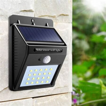 Solar Sensor LED Wall Light