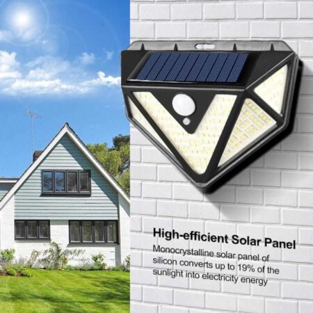 Solar Body Sensor Lamp Outdoor Wall Light