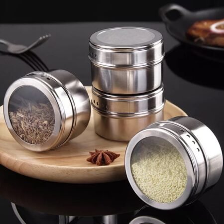 Magnetic Spice Jars