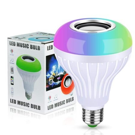 RGB LED Wireless Bluetooth Bulb Speaker