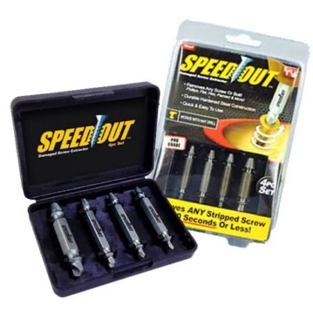 Speedout screw remover