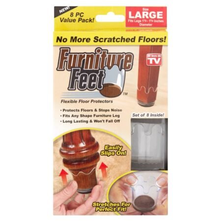 Furniture Feet Floor Protectors – 8 Pads