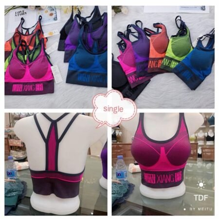 CUSHIONED LIGHT SPORTS BRA (ASSORTED COLOUR)