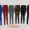 STRAIGHT FIT LEGGINGS (ASSORTED COLOUR)