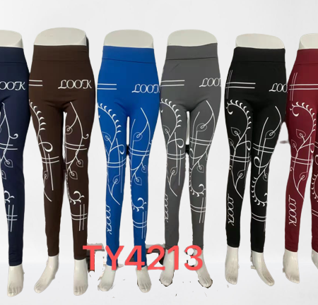COMFY STRAIGHT FIT LEGGINGS (ASSORTED COLOUR)