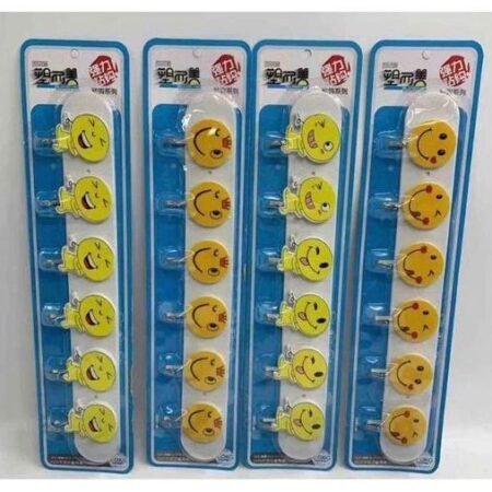 Plastic Smiley Key Wall Hook