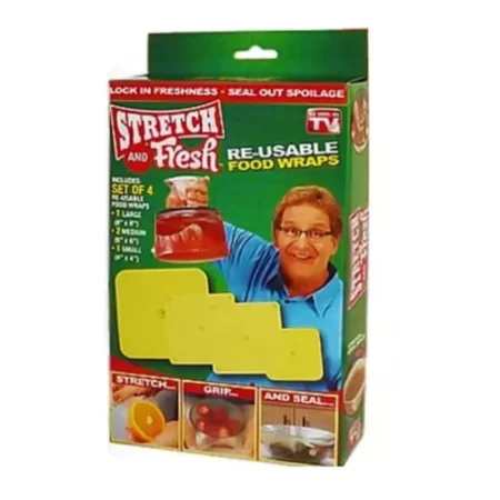 Stretch and Fresh Re-usable Food Wraps