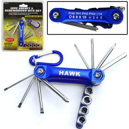 SOCKET AND SCREW DRIVER SET