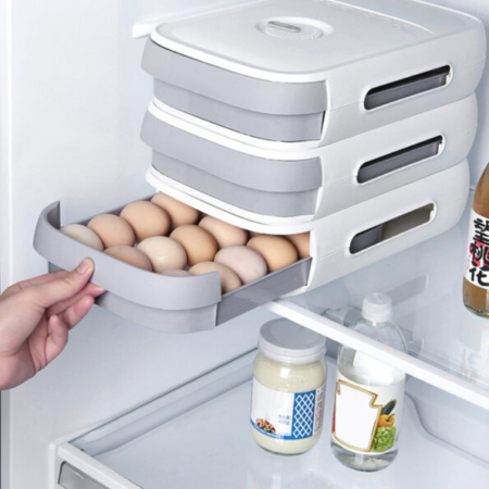 egg Storage Drawer Box- Assorted Colors