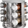 Round Spice Rack Set