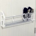 wall mounted shoe organizer
