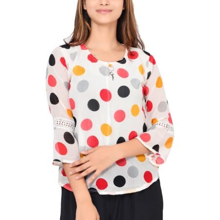 Chiffon Stylish Top- DC053