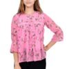 Chiffon Stylish Top- DC056