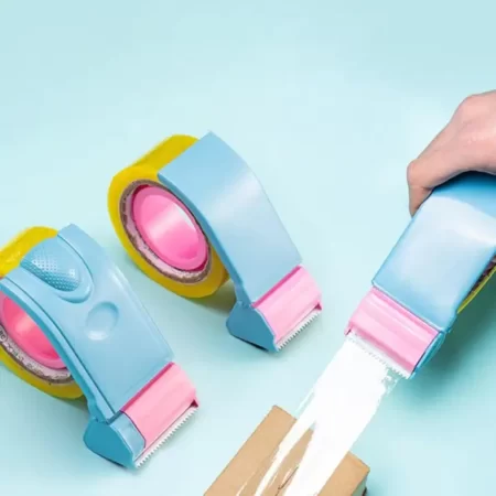 Portable Tape Dispenser Packing Packaging Sealing Cutter Heavy Duty 2″ Inch