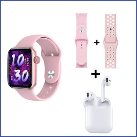 Smart Watch+  Extra Belt+ Earpods
