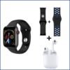 Smart Watch+Extra Belt+Earpods