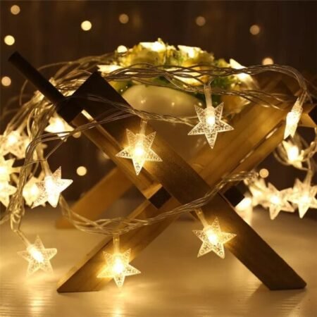 Twinkling Star Shape String Light