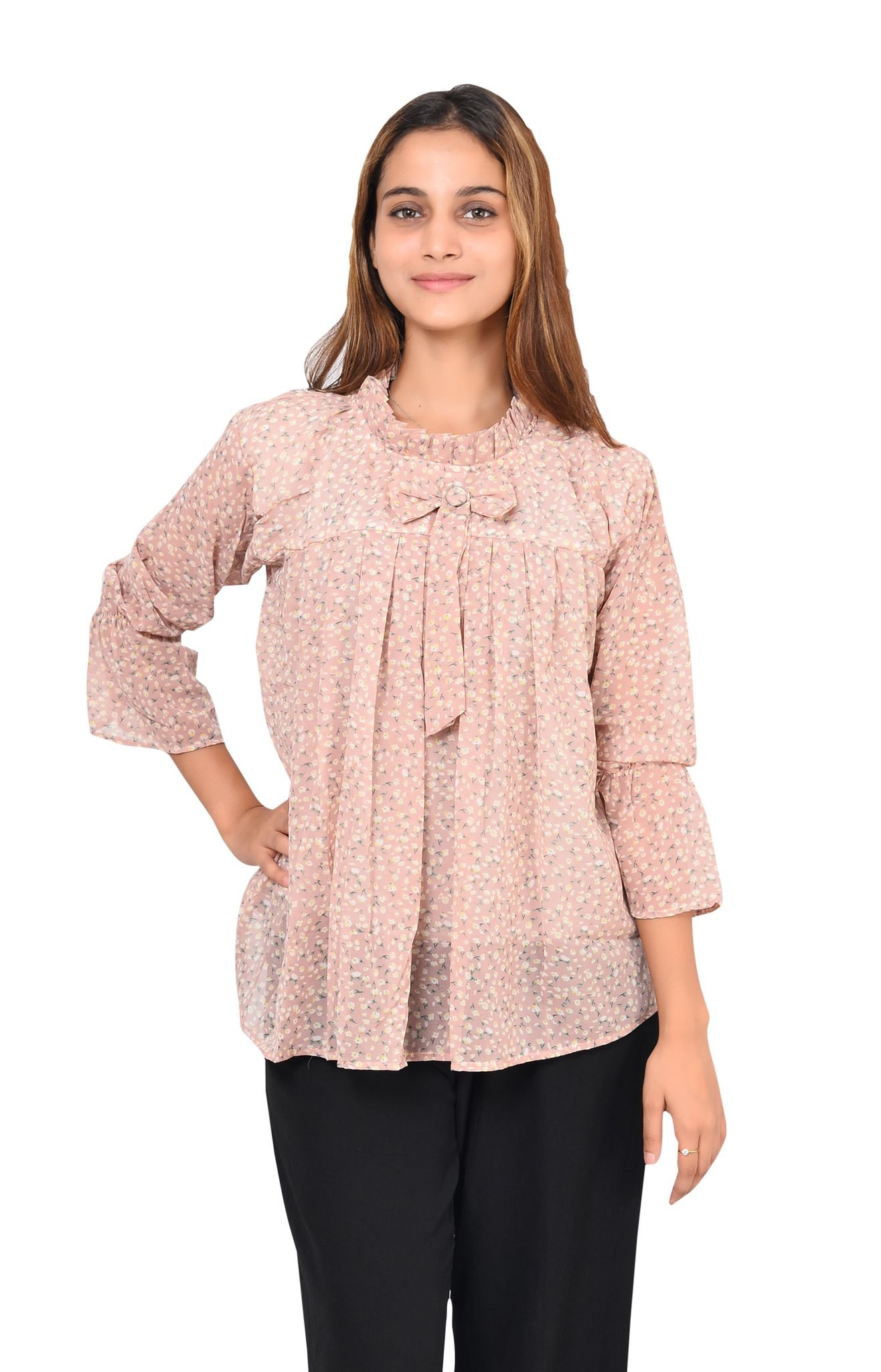 Chiffon Stylish Top- DC042