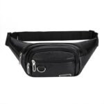 waist pouch bag men black